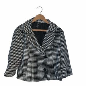 Cute Houndstooth Jacket